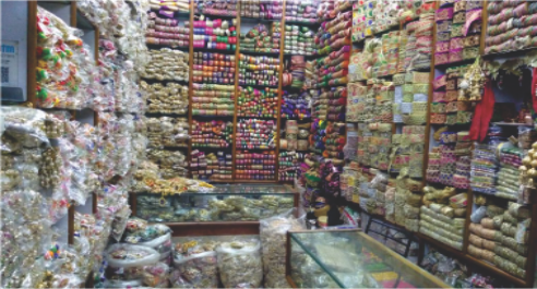 SURBHI COLLECTION (Laces, Zari, Embroidery, Hanging, Latkan)