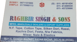 RAGHBIR SINGH & SONS