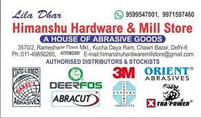 HIMANSHU HARDWARE & MILL STORE