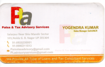 Paisa & Tax Advisory Services